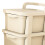 Plastic Storage Drawers on Wheels, 2Layer Multi Drawer Organizer with 360 Rotating Casters 4