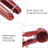 Heavy Duty Nutcracker Tool with NonSlip Grip, Dual Size Walnut and Pecan Cracker, Orange 1PCS 2