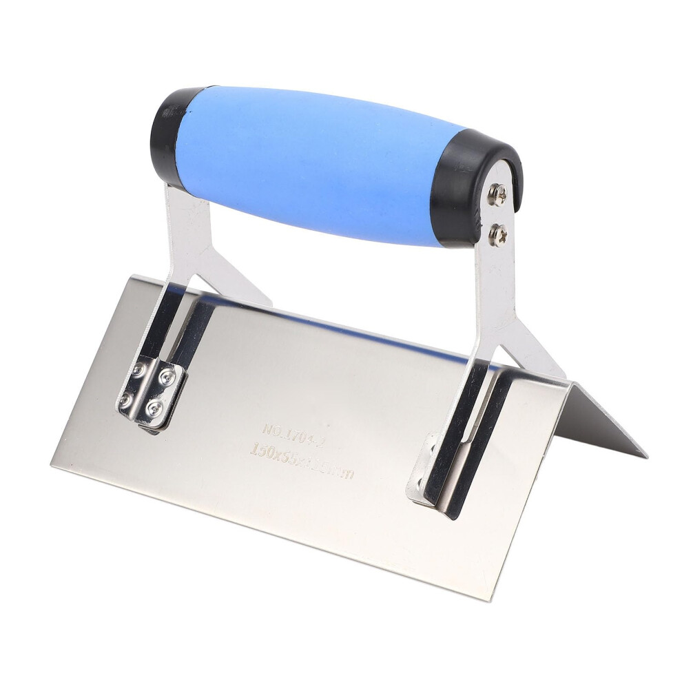 Stainless Steel Corner Trowel 90 Right Angle Plastering Tool With Ergonomic Rubber Grip For Walls And Floors 9113335270800