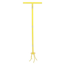 Garden Claw Tool Twist Tiller Manual Hand Cultivator with Ergonomic Long Handle Stainless Steel for Flower Beds and Soil Aeration