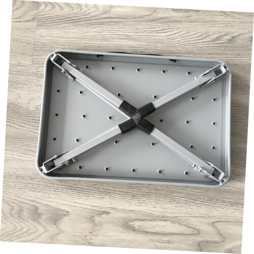 Folding Step Stool for Adults, Durable Metal Construction, SpaceSaving Design for Bathroom Bedroom Kitchen 2
