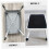 Folding Step Stool for Adults, Durable Metal Construction, SpaceSaving Design for Bathroom Bedroom Kitchen 2