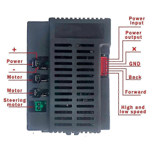 RX74-1 24V 2.4G Bluetooth Remote Control Receiver Controller Box Kit for barn Electric Ride on T Edition 0899 2