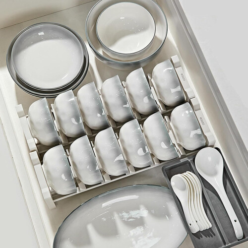 Large Ceramic Soup Spoon Dishwasher Safe Microwave Friendly Scratch Resistant Porcelain Dinnerware 1