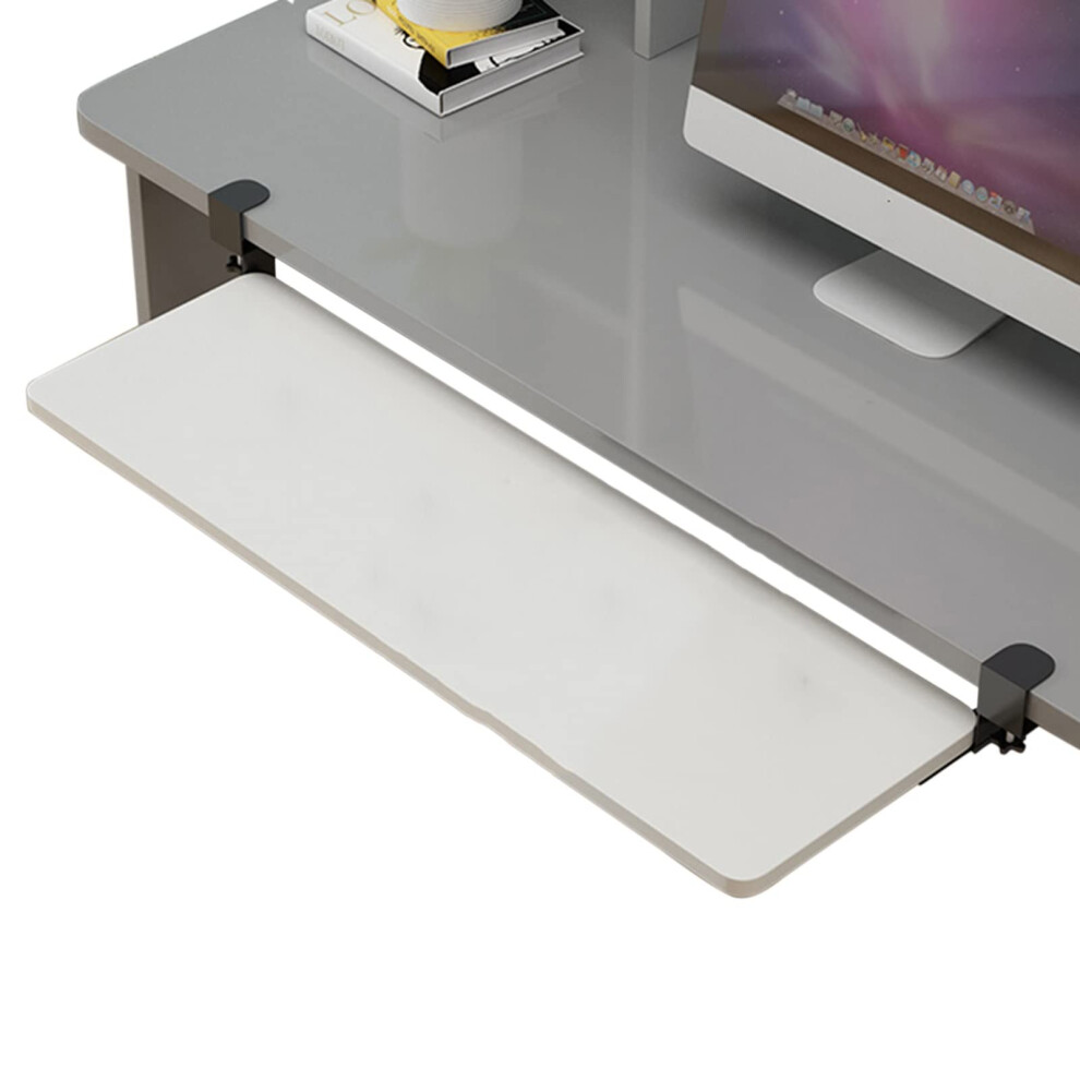 Ergonomic Keyboard Tray Under Desk With Clampon Easy Install, Wrist Support, 22Kg Load Capacity 9113335243132