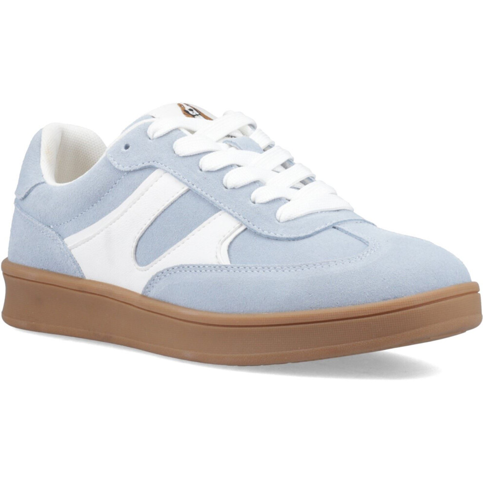 Hush Puppies (, ) Maura Suede Women's Blue Trainers