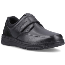 (, ) Hush Puppies Forde Touch Fastening Leather Men's Black Loafers