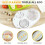 Stainless Steel Egg Slicer for Hard Boiled Eggs, Uniform Slice Precision, MultiPurpose Fruit Cutter 4