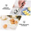 Stainless Steel Egg Slicer with Precision Blades, Multipurpose Fruit Cutter, Easy to Clean Kitchen Tool 3