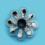 2026 Amazing Custom Printed Acrylic 3D Running Fidget Spinner Dynamic Spinner Fingertip Decompression 2
