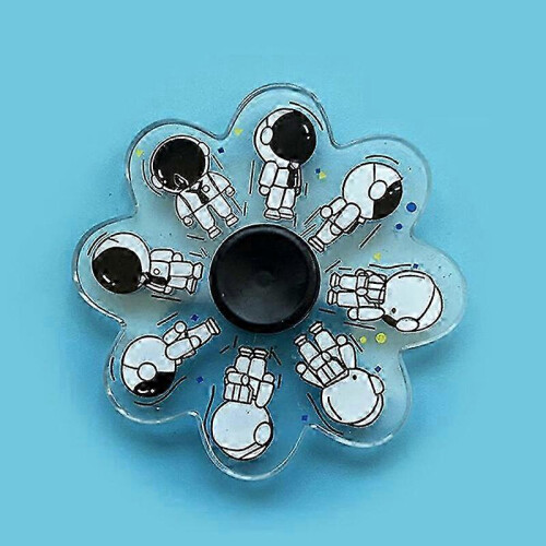 2026 Amazing Custom Printed Acrylic 3D Running Fidget Spinner Dynamic Spinner Fingertip Decompression 1