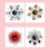 2026 Amazing Custom Printed Acrylic 3D Running Fidget Spinner Dynamic Spinner Fingertip Decompression 4