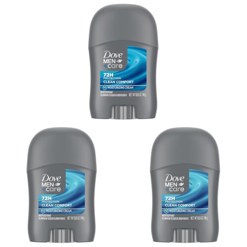 Dove Men+Care Deodorant Stick Clean Comfort 3 Pack