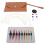9 Paar Rundstricknadeln 3,0–6,0 mm Etui 3