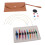 9 Paar Rundstricknadeln 3,0–6,0 mm Etui 15