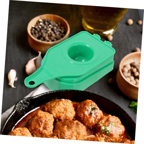 2pcs Meatball Maker Scoop NonStick Tool for Consistent Size Meatballs and Quick Cooking 2