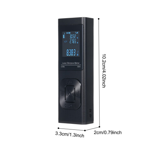 Laserdistanzmessgerät 200mAh schwarz 10.23.32 cm 1