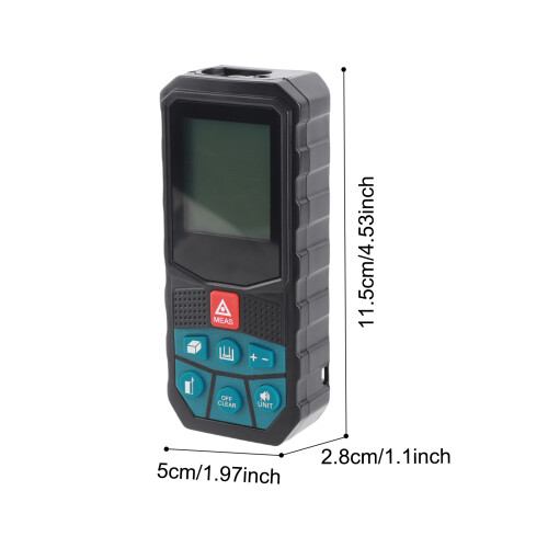 High Accuracy Distance Angle Meter with Backlit LCD, IP54, 2inch Display 1