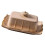 Butter Dish with Lid Ceramic Rectangular Container for Butter Cheese Snacks Keeps Fresh Khaki 1