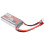 Μπαταρία Lipo 7.4V 1300mAh 30C με βύσμα T για οχήματα RC 4