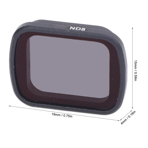 3-in-1 ND8 ND16 CPL für Flip Drone Silber 1