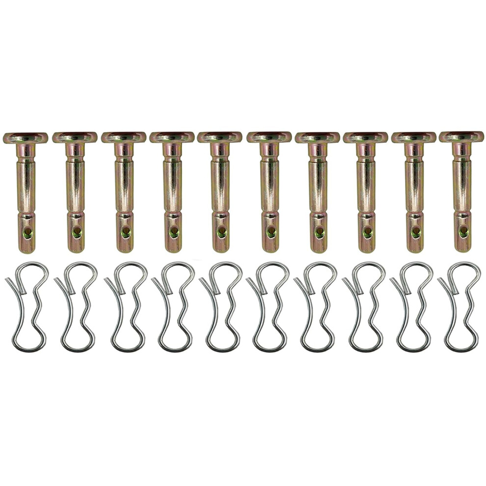 Heavy Duty Snowblower Shear Pins And Cotter Pins 1/4 X 15/8 For Mtd Craftsman Cub Cadet Troy Bilt 9053599692515