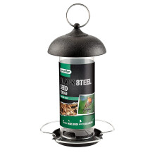 Gardman Black Steel Wild Bird Seed Feeder