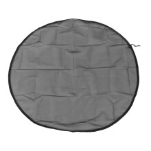 Rain Barrel Cover Mesh with Drawstring for Debris Prevention and Leaf Filter, Polyester Protector for Garden Yard Rainwater Collection