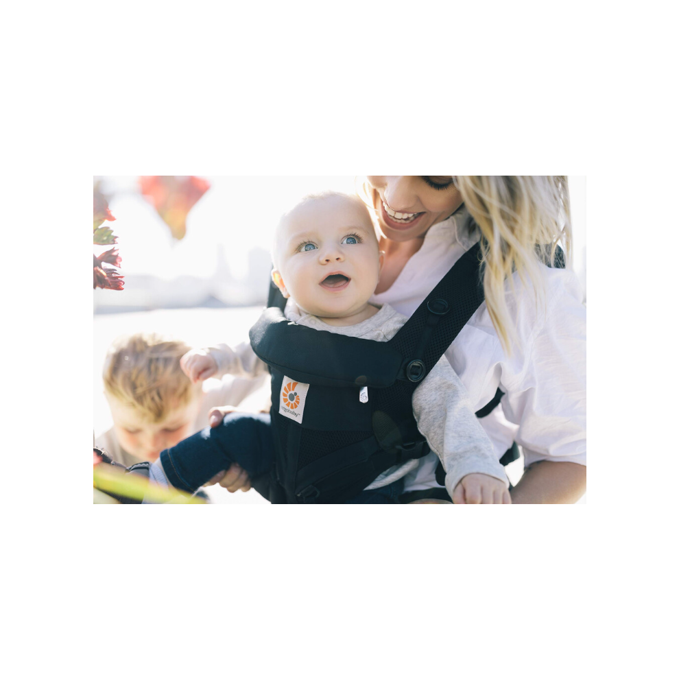 Ergobaby Omni 360 Baby Carrier Cool Air Mesh, 4-Positions 123 Baby