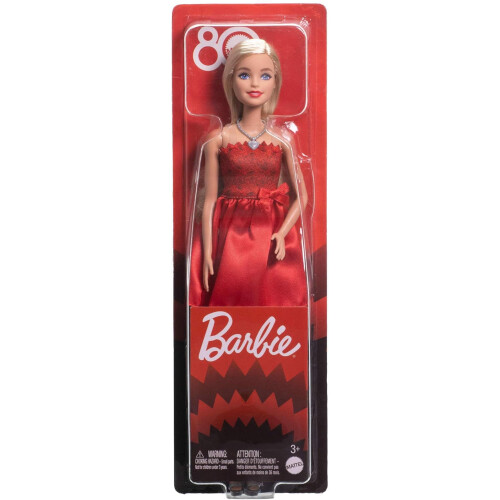 Mattel Barbie Collectible Doll 80th Anniversary Figure