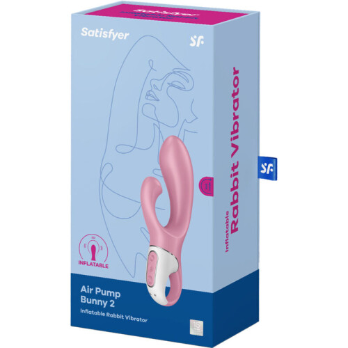 Satisfyer Oppustelig Kaninvibrator