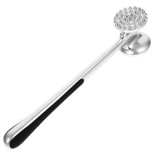 304 Stainless Steel DualSided Meat Tenderizer Mallet with Ergonomic Handle for Steak and Chicken