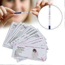 2025 20pcs PinkWhite Frühschwangerschaftsteststreifen LH Urintest-Testkit