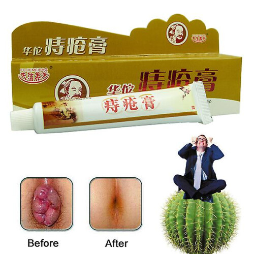 Creme Herbal Chinês para Hemorróidas Poderosos Internos Pomada Anal Externa 1