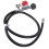 C3H8-Regler 0-30 PSI 4ft Messing/PVC mit Manometer 12