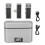 Lavalier-Mikrofone mit Type-C-Gehäuse, 2x70mAh/600mAh 2