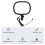 9in Phone Fill Light 120 LEDs, 3000-6500K, USB Powered 7