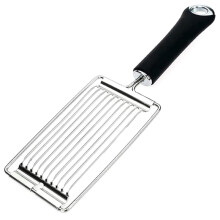 Stainless Steel Tomato and Egg Slicer with Ergonomic Comfort Grip, Dishwasher Safe Cutter