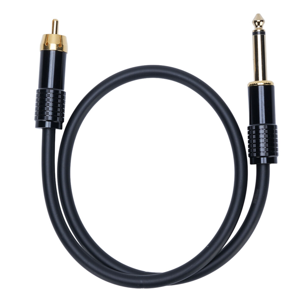 Av To 1/4In Mono Sound Cable 0.5M Copper Pvc 6.35Mm Adapter 4041383125726