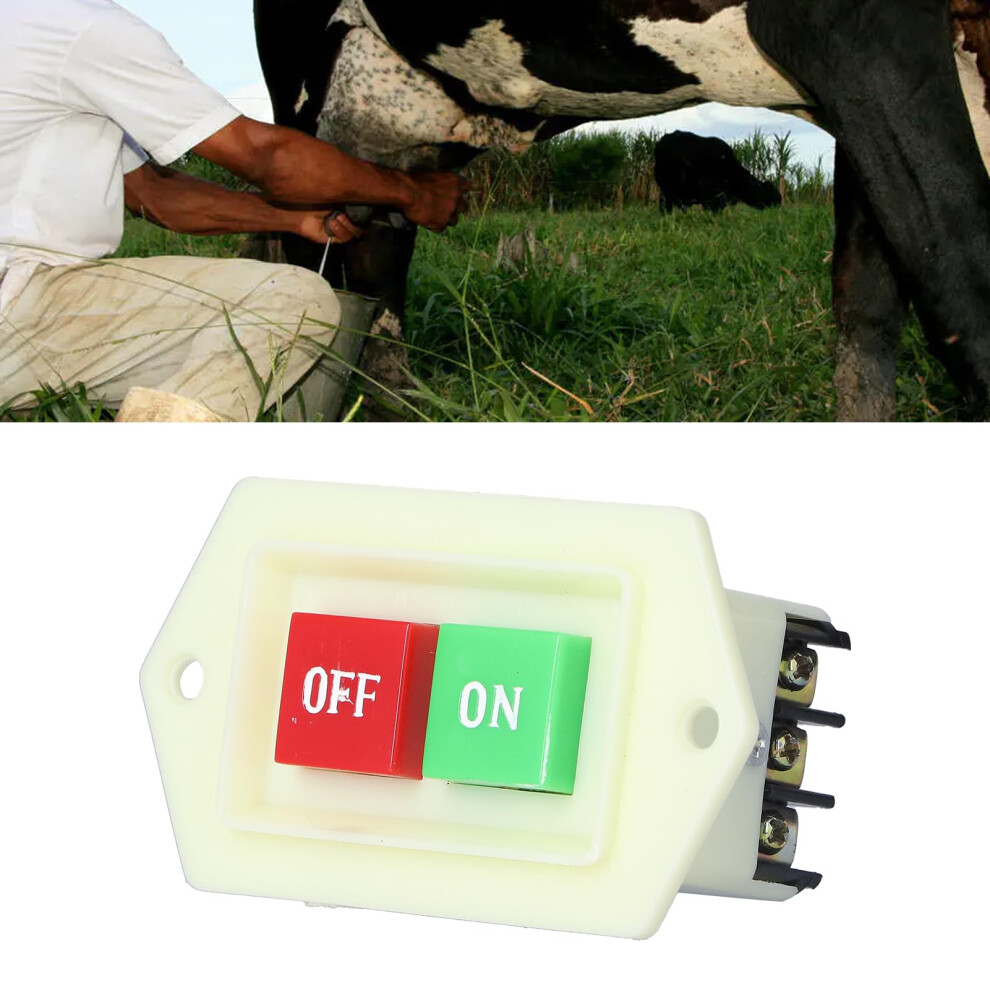 Milking Machine Switch 380V Piston Type, Reliable Power Control For Farm Milker Easy Installation 9070919319921