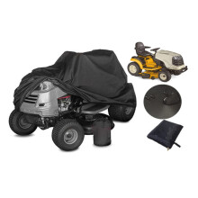 XXL Waterproof Riding Lawn Mower Cover with UV Protection and Lockable Windproof Design