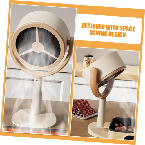 USB Powered Portable Range Hood with Efficient Smoke Removal, Low Noise Compact Tabletop Design 1