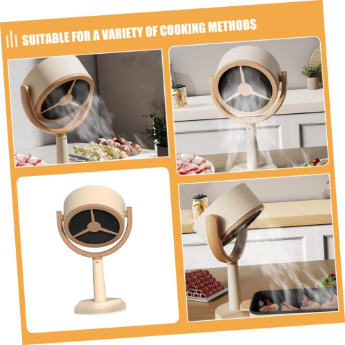 USB Powered Portable Range Hood with Efficient Smoke Removal, Low Noise Compact Tabletop Design 2