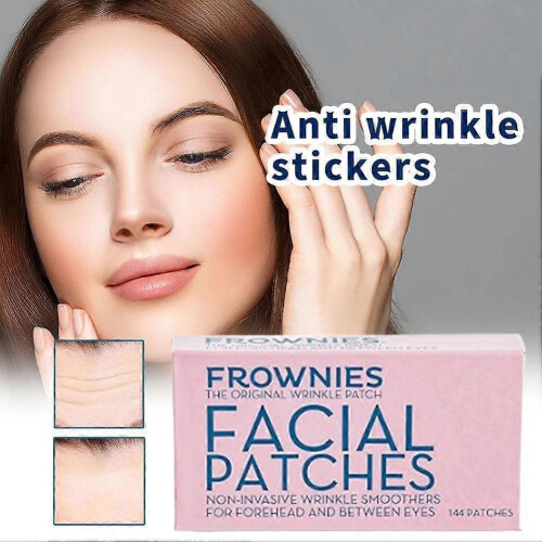 FROWNIES FACIAL PATCHES Αντιρυτιδικό Έμπλαστρο για σύσφιξη και ανόρθωση προσώπου-144τμχ/Κο 2