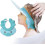 Bonnet de douche pour enfants, bonnet de douche ajustable pour bébé, protection pour les 1