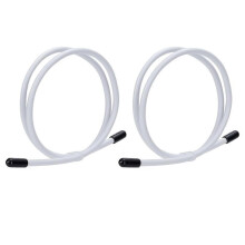 2 pcs fleksible sæbe-swirl-værktøjer hvid bøjelig sæbefremstillingsudstyr koldproces-justerbar bøjle-swirl-tilbehør