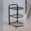 Pot and Pan Organizer with Foldable Adjustable Storage, 3Tier Kitchen Storage Rack 3