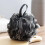 Ανδρικό σφουγγάρι μπάνιου Extra Large Black Loofah για άνδρες Πλούσιο αφρώδες πλέγμα απολέ 3