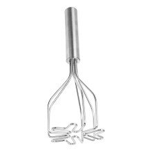 Stainless Steel Potato Masher with Ergonomic Comfort Grip for Vegetables and Fruits Ref: 5911