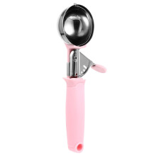 Food Grade Stainless Steel Ice Cream Scoop for Gelato, Desserts, Mashed Potatoes and Cookie Dough